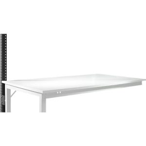 Aufbauportal, niedrig, Ansatztisch STANDARD Arbeitstisch/Werkbank UNIVERSAL/PROFI, anthrazit
