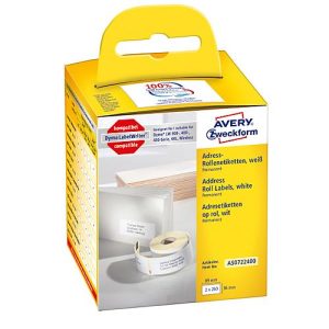 AVERY® Zweckform Adress-Etiketten Nr. AS0722400, permanent, 2 x 260 Stück