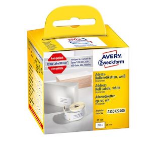 AVERY® Zweckform Adress-Etiketten Nr. ASS0722400, permanent, 1 x 260 Stück