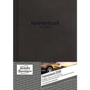 Avery Zweckform Fahrtenbuch, Hardcover, DIN A5, 48 Blatt Avery Zweckform Fahrtenbuch, Hardcover, DIN A5, 48 Blatt