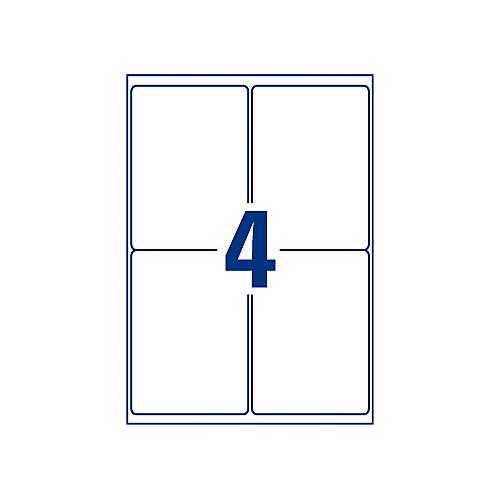 AVERY® Zweckform Versandetiketten, 99,1 x 143,5 mm, 300 Blatt, weiß