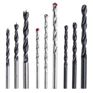 Holzbohrer. Metallbohrer. Betonbohrer Set 9-teilig. 5mm bis 8mm. Zylinderschaft