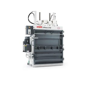 Ballenpresse HSM V-Press 818 plus, 4 vertikale Umreifungen für Ballen bis 200 kg, Presskraft 185 kN, TorsionControlSystem, Füllklappe Ballenpresse HSM V-Press 818 plus, 4 vertikale Umreifungen für Ballen bis 200 kg, Presskraft 185 kN, TorsionControlSystem, Füllklappe