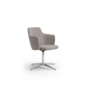Besuchersessel OPERA, mit Armlehnen, B 720 x T 720 x H 800 mm, Stoff, hellgrau Besuchersessel OPERA, mit Armlehnen, B 720 x T 720 x H 800 mm, Stoff, hellgrau