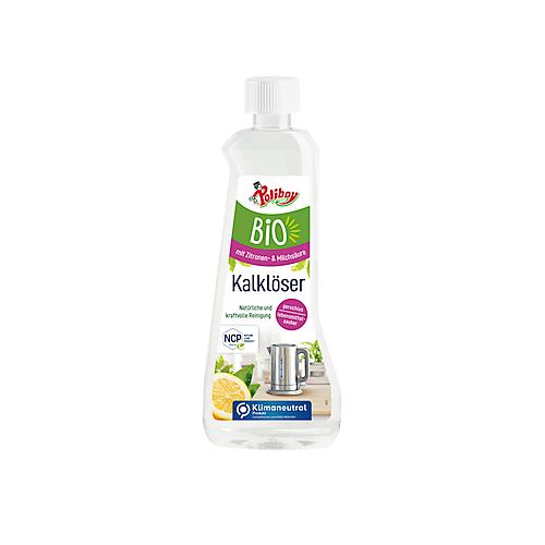 Bio Kalklöser Poliboy, 100 % natürlich, lebensmittelsicher, NCP™-zertifiziert, 0,5 l in kindersicherer Recyclingflasche
