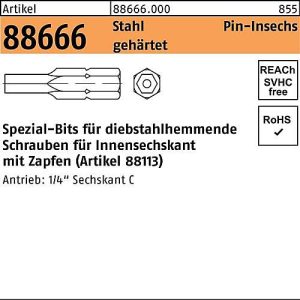Bit R 88666, Innensechskant, M 6