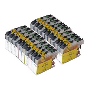 Sparset: 20 Patronen für Brother BS223-20-Chip