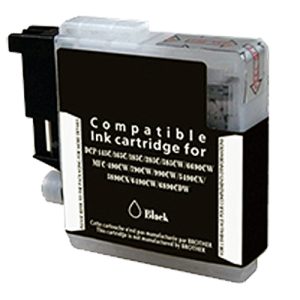 Druckerpatrone kompatibel zu Brother LC-980 / LC-1100. Schwarz