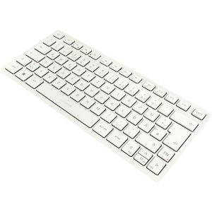 Bluetooth Tastatur Cherry KW 7100 Mini BT Milk White, Multi-Device, kompaktes Format, inkl. Transporttasche