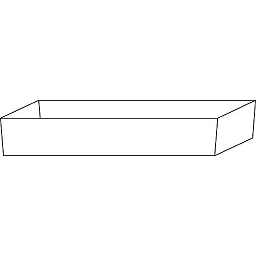 Bodenauffangwanne STAWA-R für asecos Sicherheitsschränke der Q30, Q90 und S90 Serie, Stahlblech, lichtgrau, B 1042 x T 507 x H 86 mm, 33 l