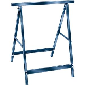 Brennenstuhl Arbeitsbock MB 110, 110 kg Tragkraft, Stahl-Vierkantrohr, zusammenklappbar, mit Kunststoffbeschichtung, B 80 x H 710 mm