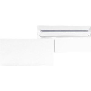 Briefumschläge, DIN lang, ohne Fenster, selbstklebend, 1000 Stück Briefumschläge, DIN lang, ohne Fenster, selbstklebend, 1000 Stück
