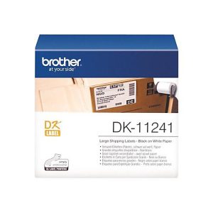 Brother DK-11240 – Schwarz auf Weiß – 51 x 102 mm 600 Etikett(en) Versandetiketten – für Brother QL-1050, QL-1050N, QL-1110NWBc, QL-550