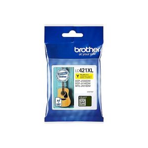 Brother LC421XLY – Hohe Ergiebigkeit – Gelb – original – Tintenpatrone Brother LC421XLY – Hohe Ergiebigkeit – Gelb – original – Tintenpatrone