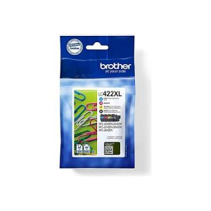 Brother LC422XL Multipack – 4er-Pack – Hohe Ergiebigkeit – Schwarz, Gelb, Cyan, Magenta – original – Tintenpatrone Brother LC422XL Multipack – 4er-Pack – Hohe Ergiebigkeit – Schwarz, Gelb, Cyan, Magenta – original – Tintenpatrone