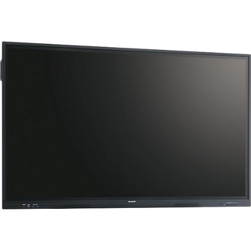 Business Monitor Sharp PN-LC752, Infrarot-Touch-Technologie, 75', 3840 x 2160 px, IPS Panel, HDMI/DisplayPort/USB/LAN, 2 x 15 W, BYOD, Eshare-Funktion