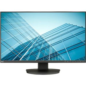 Businessmonitor SHARP/NEC MultiSync EA271F, 27′, 1920 x 1080, AH-IPS LCD, 16:9, HDMI/DisplayPort/USB, höhenverstell-/dreh-/neig-/schwenkbar, schwarz