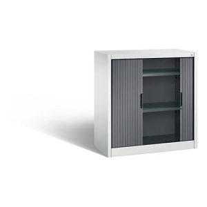 C+P Rollladenschrank Omnispace, H1030B1000T420 mm, Lichtgrau/Schwarzgrau