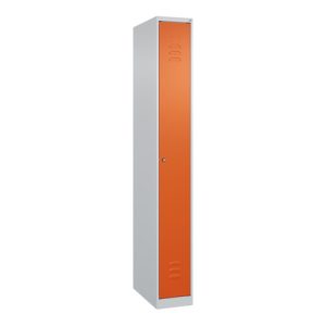 C+P Spind Classic PLUS, 1 Abteil, 1850x250x500mm, 7035/2004 Verschluss Zylinderschloss