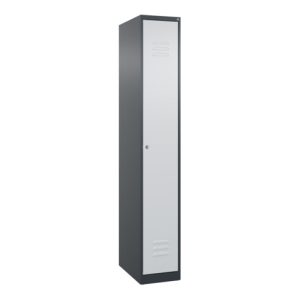 C+P Spind Classic PLUS, 1 Abteil, 1850x300x500mm, 7016/7035 Verschluss Zylinderschloss