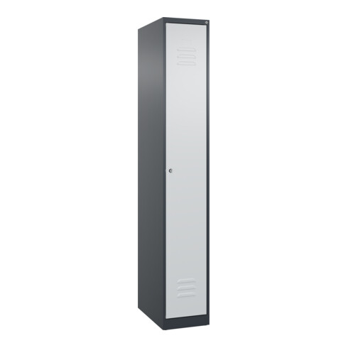 C+P Spind Classic PLUS, 1 Abteil, 1850x300x500mm, 7016/7035 Verschluss Zylinderschloss