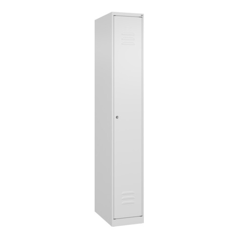 C+P Spind Classic PLUS, 1 Abteil, 1850x300x500mm, 9016/9016 Verschluss Zylinderschloss