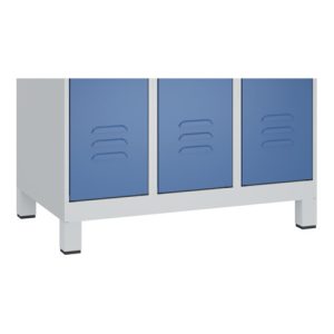 C+P Spind Classic PLUS, Füße, 1 Abteil, 1950x250x500mm, 7016/7016 Verschluss Sicherheits-Drehriegel 3 Garderobenhaken C+P Spind Classic PLUS, Füße, 1 Abteil, 1950x250x500mm, 7016/7016 Verschluss Sicherheits-Drehriegel 3 Garderobenhaken