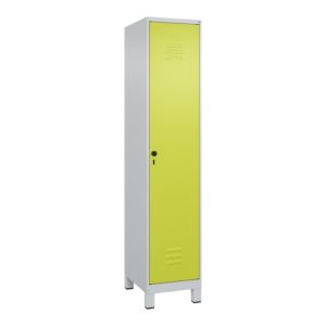 C+P Spind Classic PLUS, Füße, 1 Abteil, 1950x400x500mm, 7035/0024 Verschluss Sicherheits-Drehriegel 4 Garderobenhaken C+P Spind Classic PLUS, Füße, 1 Abteil, 1950x400x500mm, 7035/0024 Verschluss Sicherheits-Drehriegel 4 Garderobenhaken