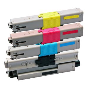 4 Alternativ-Toner im Set. für Oki C 332