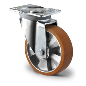 CASCOO Lenkrolle ø 125 mm Serie BAU5 Doppelkugellager K-Serie