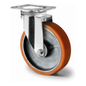 CASCOO Lenkrolle ø 125 mm Serie I2U5 Doppelkugellager E-Serie