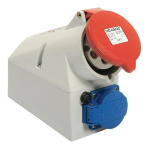 CEE-Wanddose 32 A 400 V Steckerst.6 h IP44 AS-SCHWABE