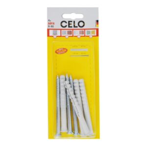 Celo Multifunktionsrahmendübel MFR SB 8-80 TX, Senkbund, Senkkopfschraube, galv. verz., Blister