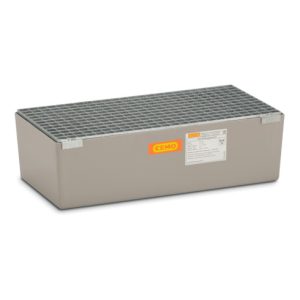 CEMO Auffangwanne 65 Liter mit Zulassung verzinktes Stahlgitterrost CEMO Auffangwanne 65 Liter mit Zulassung verzinktes Stahlgitterrost