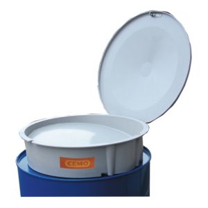 CEMO GFK-Einfülltrichter + Klappdeckel für 200 Liter Fässer CEMO GFK-Einfülltrichter + Klappdeckel für 200 Liter Fässer