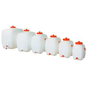 CEMO PE-Getränkefass, Hartpolyethylen (HD-PE), lebensmittelecht, Auslauf mit Hahn DN 15, B 350 x T 550 x H 570 mm, 60 l CEMO PE-Getränkefass, Hartpolyethylen (HD-PE), lebensmittelecht, Auslauf mit Hahn DN 15, B 350 x T 550 x H 570 mm, 60 l