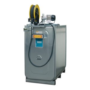 CEMO Schmierstoff-Kompaktanlage ECO elektrisch für Frischöl 1000 Liter + 15m Schlauch CEMO Schmierstoff-Kompaktanlage ECO elektrisch für Frischöl 1000 Liter + 15m Schlauch
