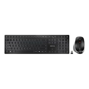 CHERRY DW 9500 SLIM – Tastatur-und-Maus-Set – kabellos – 2.4 GHz, Bluetooth 4.0 – Deutsch – Tastenschalter: CHERRY SX CHERRY DW 9500 SLIM – Tastatur-und-Maus-Set – kabellos – 2.4 GHz, Bluetooth 4.0 – Deutsch – Tastenschalter: CHERRY SX