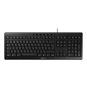 CHERRY STREAM KEYBOARD – Tastatur – Belgien – Schwarz CHERRY STREAM KEYBOARD – Tastatur – Belgien – Schwarz