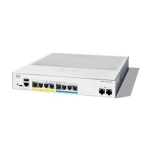 Cisco Catalyst 1300-8MGP-2X – Switch – L3 – managed – 4 x Gigabit Ethernet + 4 x 100/1000/2.5G + 2 x 10 Gigabit SFP+ – an Rack montierbar Cisco Catalyst 1300-8MGP-2X – Switch – L3 – managed – 4 x Gigabit Ethernet + 4 x 100/1000/2.5G + 2 x 10 Gigabit SFP+ – an Rack montierbar