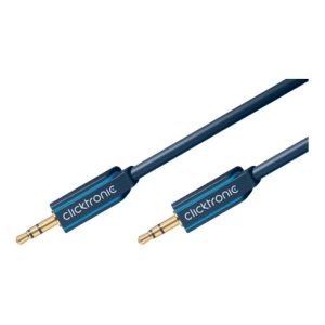 Clicktronic MP3-Audiokabel 3m 70479
