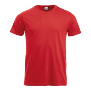 Clique T-Shirt Classic-T, rot, Unisex-Größe: M Clique T-Shirt Classic-T, rot, Unisex-Größe: M