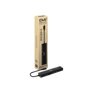 Club 3D USB Type C 7-in-1 Hub – Dockingstation – USB-C 3.2 – HDMI – GigE Club 3D USB Type C 7-in-1 Hub – Dockingstation – USB-C 3.2 – HDMI – GigE