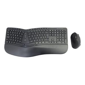 Conceptronic ORAZIO02ES ERGO – Tastatur-und-Maus-Set – Spanisch – Schwarz