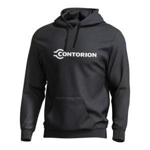 Contorion Hoodie schwarz „Profi am Werk“ S Contorion Hoodie schwarz „Profi am Werk“ S