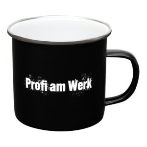 Contorion Metall-Tasse „Profi am Werk“
