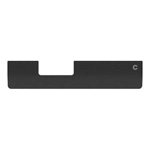 Contour Design – Tastatur-/Maus-Handgelenkauflage – schmal – Schwarz – für RollerMouse Pro; SliderMouse Pro