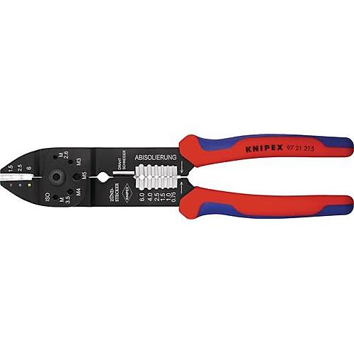Crimpzange L.230mm 0,5-6 (AWG 20-10) mm2 KNIPEX