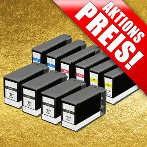 Sparset: 10 Patronen für Canon CS1500-10-Chip