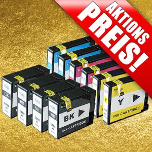 Sparset: 10 Patronen für Canon CS2500-10-Chip